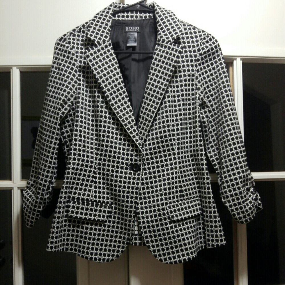 Black and White Jacket